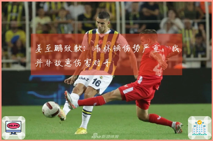 姜至鹏致歉：韦林顿伤势严重，我并非故意伤害对手